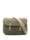 Barbour Shoulder Bag With Adjustable Strap And Front Pockets In Grey