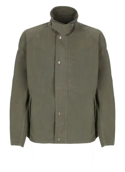 Barbour Olive Green Tracker Casual Jacket
