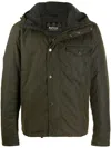 Barbour Olive Regular Fit Jacket In Green
