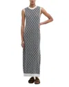 Barbour Olivia Zig Zag Sleeveless Sweater Dress