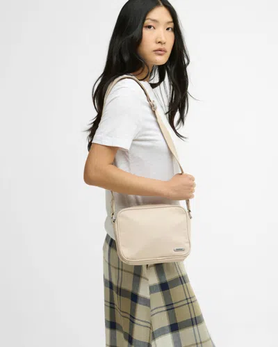 Barbour Olivia Womens Crossbody Bag In Neutral