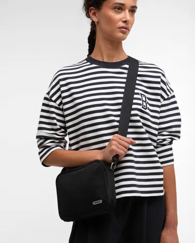 Barbour Olivia Womens Crossbody Bag In Black