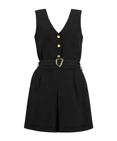 Barbour One-piece Bodysuit In Black