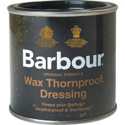 Barbour Original Formula Wax Thornproof Dressing In Black