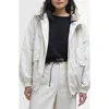 Barbour Grey Mae Waterproof Jacket With Pockets