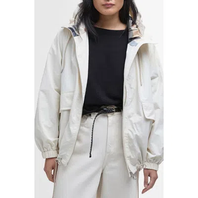 Barbour Orson Showerproof Hooded Jacket In Grey