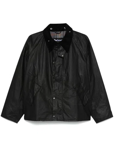 Barbour Os Transport Jacket In Black