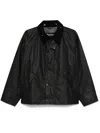 Barbour Os Transport Jacket In Black