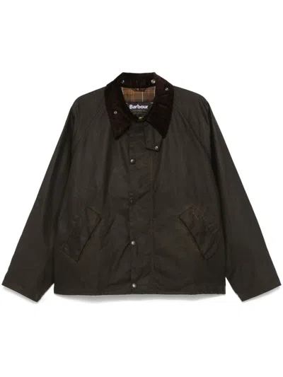Barbour Transport Jacket In Brown