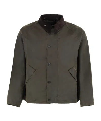 Barbour Os Transport Jacket In Green