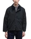 Barbour Os Transporter Casual Jacket In Black
