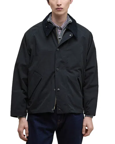 Barbour Os Transporter Casual Jacket In Black