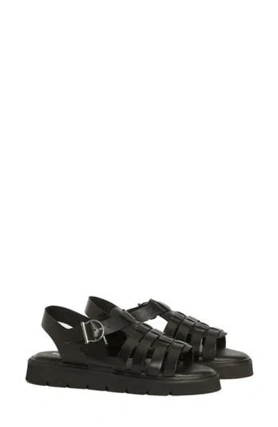 Barbour Otterburn Fisherman Sandal In Black