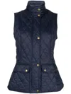 Barbour Wrey Fleece-lined Vest In Blue