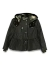 Barbour Long-sleeved Casual Jacket In Black