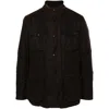 Barbour Ogston Waxed Jacket In Brown