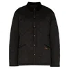 Barbour Man Coat Dark Brown Size Xl Polyester In Black