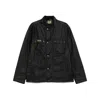 Barbour Marton Wax Jacket In Black