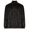 Barbour Classic Bedale Wax Jacket In Black