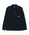 Barbour Bidlam Mens Overshirt In Black