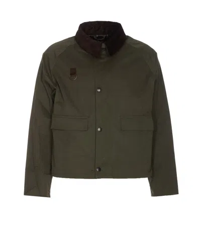 Barbour Oversize Spey Casual Jacket In Green