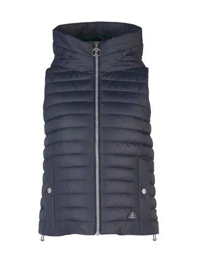 Barbour Oxeye Quilted Gilet In Black