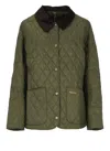 Barbour Annandale Quilted Womens Jacket In Green