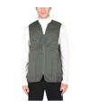 Barbour Reversible Checked Gilet In Gray