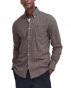 Barbour Padshaw Tailored Gingham Shirt In Navy