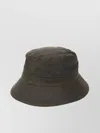 Barbour Stitched Detailing Wide Brim Bucket Hat In Green
