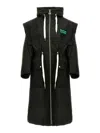 Barbour Waxed Cotton Parka Jacket In Green