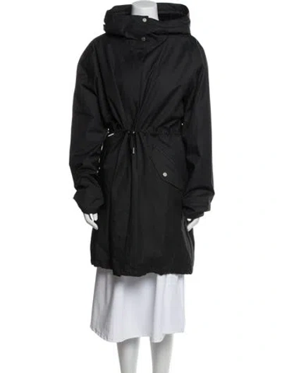 Pre-owned Barbour Parka In Black