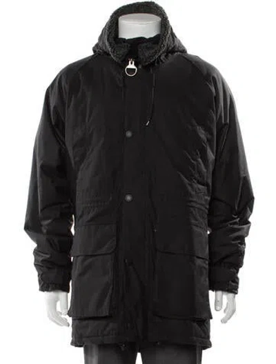 Pre-owned Barbour Parka In Black