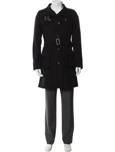 Pre-owned Barbour Parka In Black