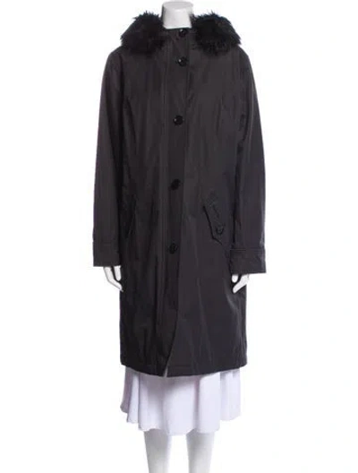 Pre-owned Barbour Parka In Black
