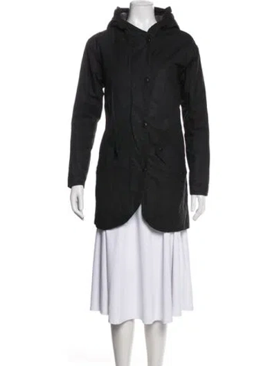 Pre-owned Barbour Parka In Black