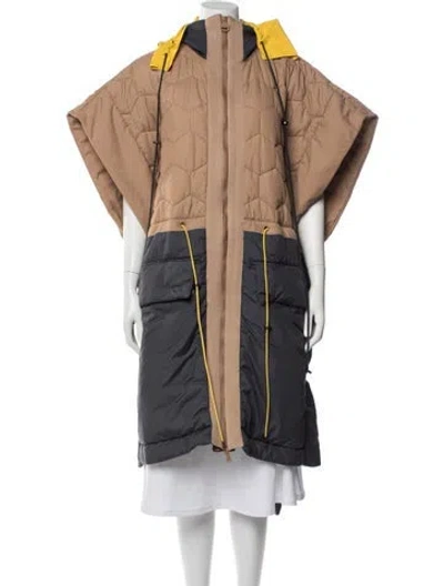 Pre-owned Barbour Parka In Brown