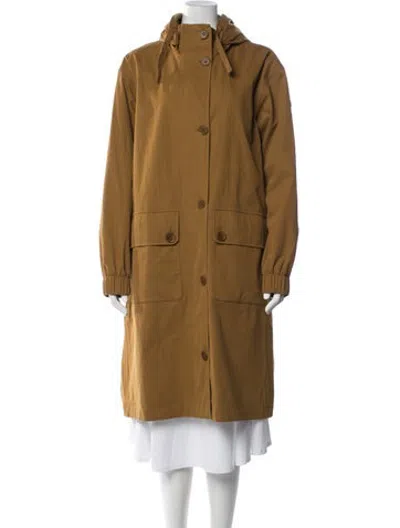 Pre-owned Barbour Parka In Brown