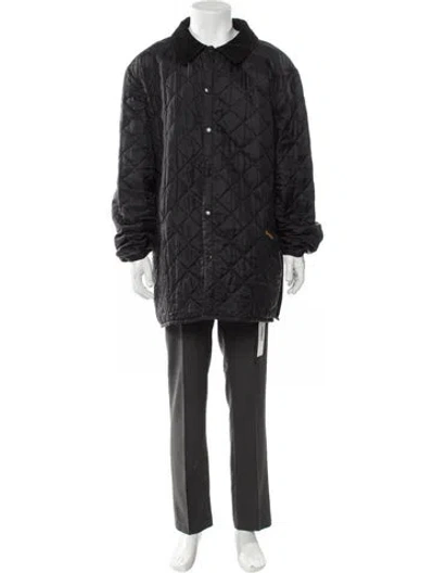 Pre-owned Barbour Parka In Gray