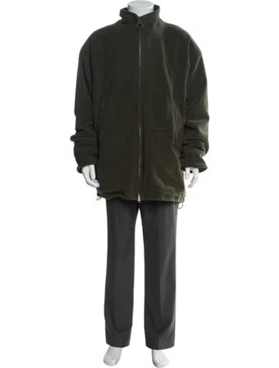 Pre-owned Barbour Parka In Green