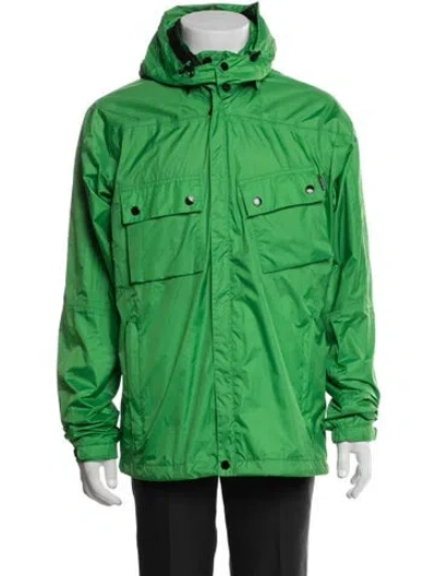 Pre-owned Barbour Parka In Green