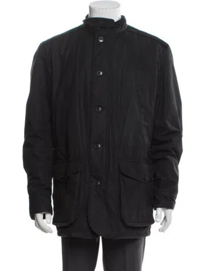 Pre-owned Barbour Parka In Green