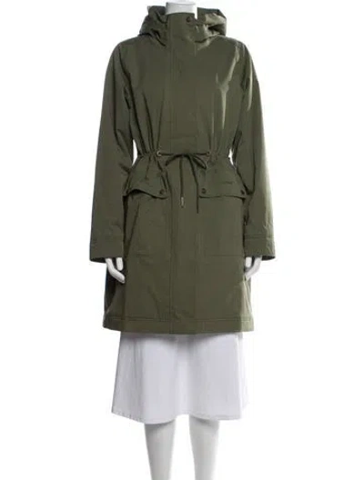 Pre-owned Barbour Parka In Green