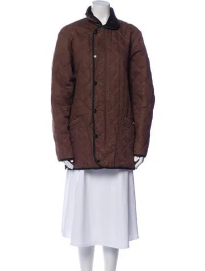 Pre-owned Barbour Parka In Multi