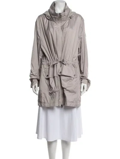 Pre-owned Barbour Parka In Neutrals