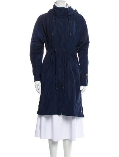 Pre-owned Barbour Parka W/ Tags In Blue