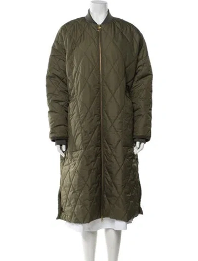 Pre-owned Barbour Parka W/ Tags In Green