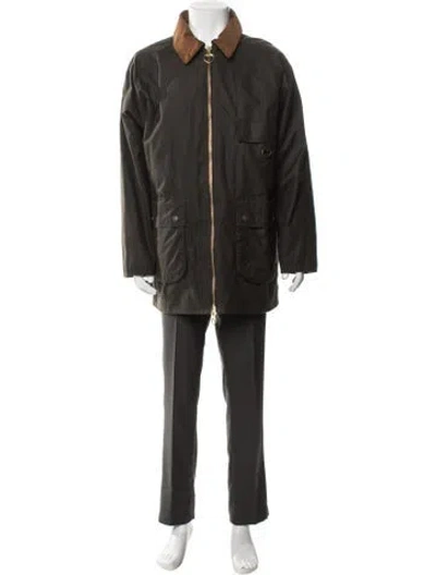 Pre-owned Barbour Parka W/ Tags In Green