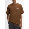 Barbour Parkend Photo Cotton Graphic T-shirt In Brown