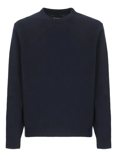 BARBOUR PATCH-ELBOW LONG-SLEEVE SWEATER
